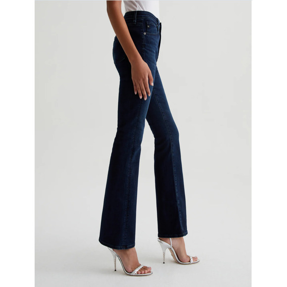 AG JEANS NWT Farrah Boot High Rise Jean in Vapor Wash in Soho // 24 x32 - Picture 3 of 13